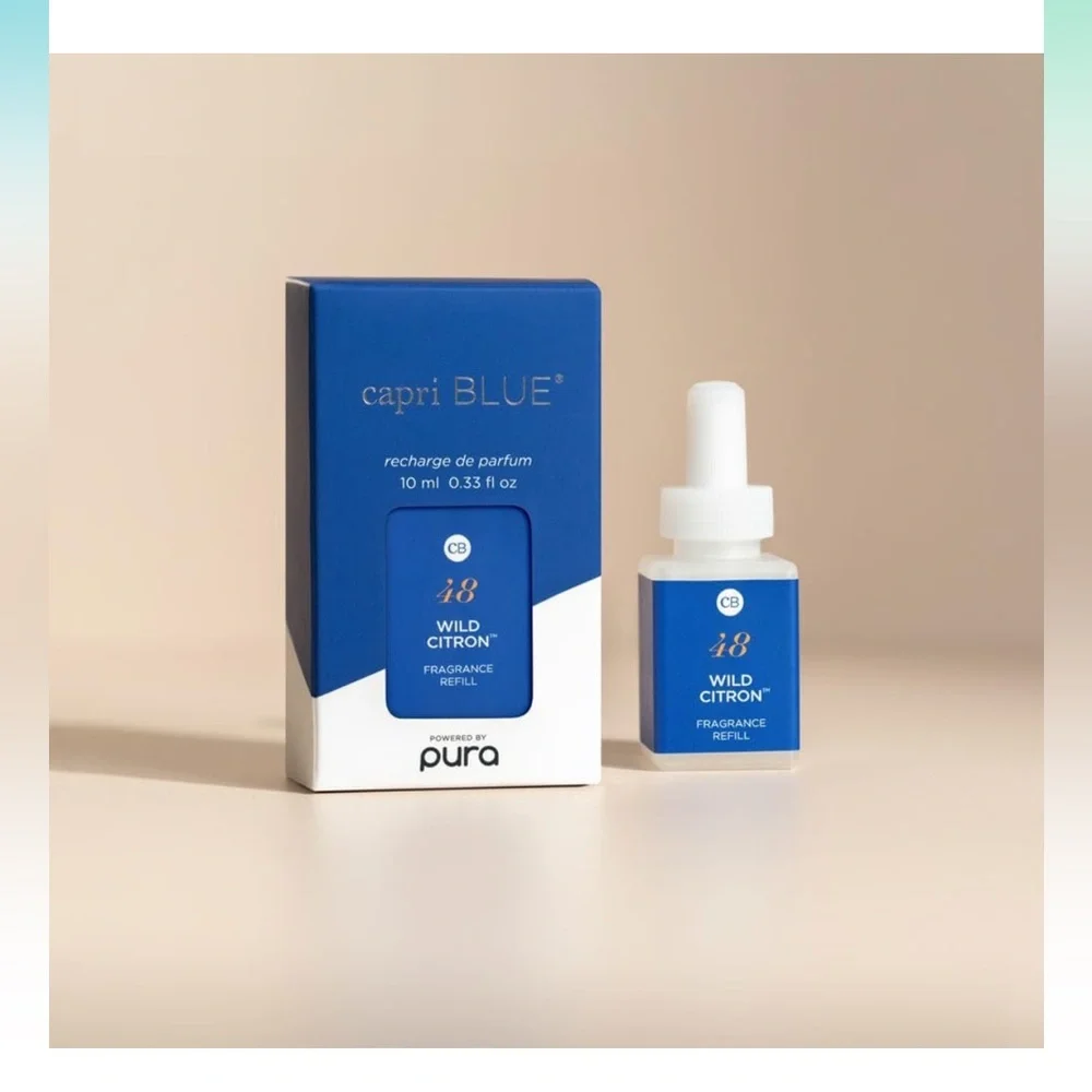 Capri Blue Pura Smart Home Plug-in Diffuser Refills – Wild Citron (Pack of 2) - Picture 2 of 7